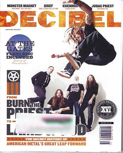 Rich Davis - Decibel Magazine, May 2018