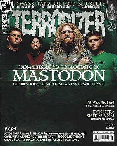 Rich Davis - Terrorizer Magazine - August, 2016